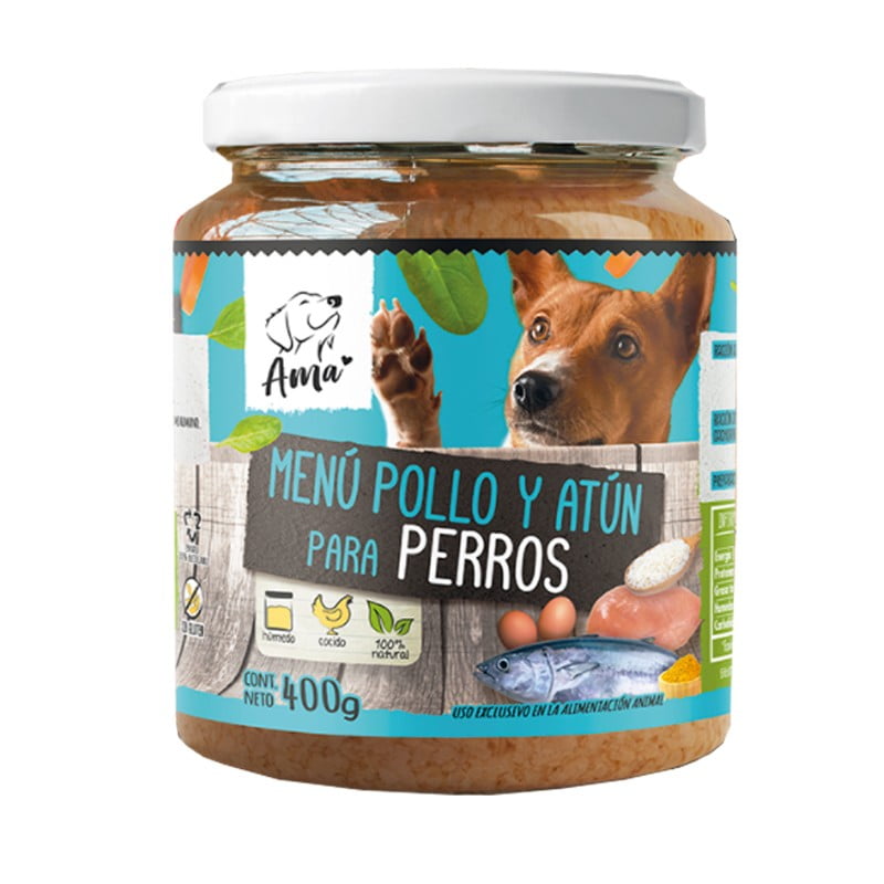 AMA "POLLO y ATUN" x 400 grs
