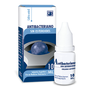 ANTIBACTERIANO s/ ESTEROIDES x 10 ml