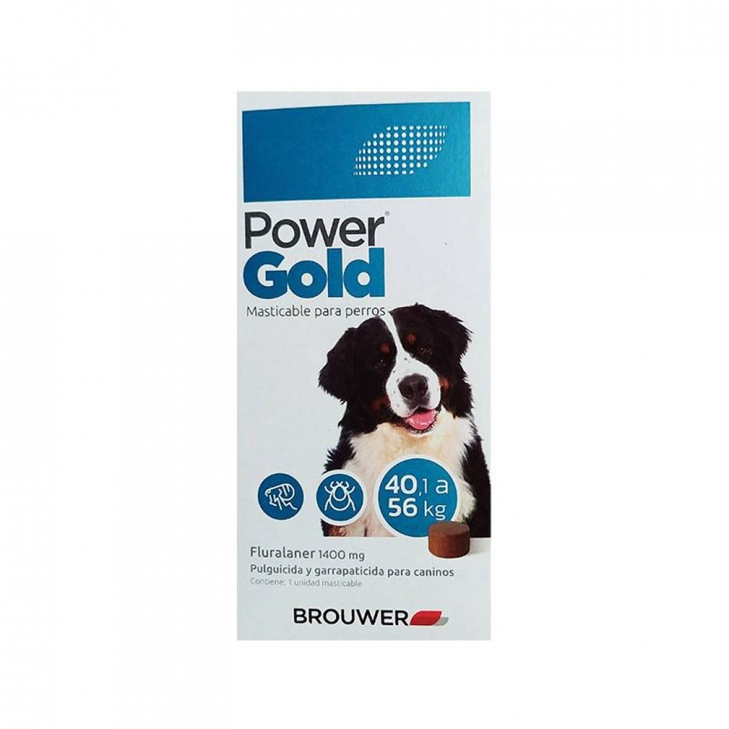 POWER GOLD 3 MESES 40/56 KG(azul) 1.400 mg