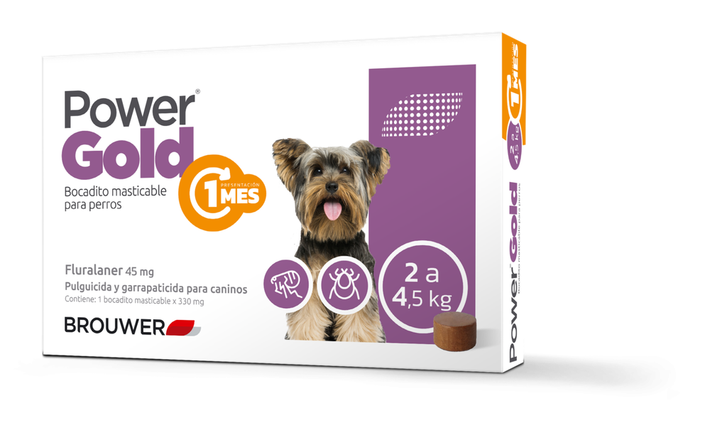 POWER GOLD 1 MES - 2/4.5 KG (Violeta)