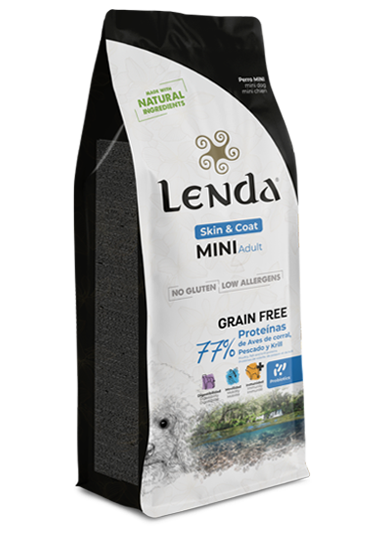Lenda Mini Hypoalergenic Skin&Coat Grain Free x 2 kg