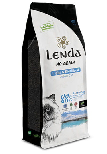 Lenda Adult Cat Light & Sterilized Grain Free x 7 kg