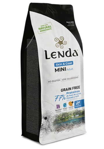 Lenda Mini Hypoalergenic Skin&Coat Grain Free x 2 kg