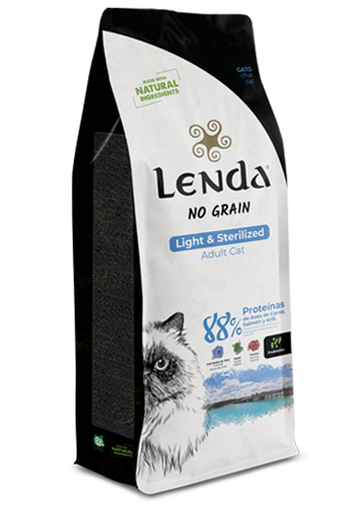 Lenda Adult Cat Light & Sterilized Grain Free x 7 kg